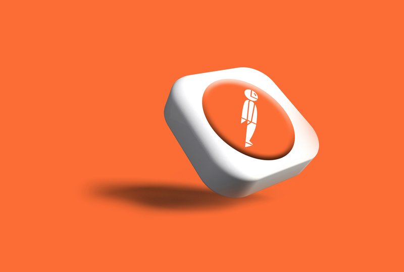 Accessibility overlay widget icon on a website